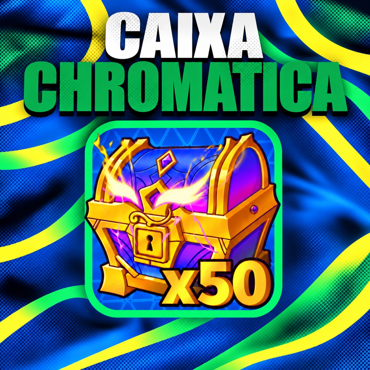 『 📦 』 50 CAIXAS CROMÁTICAS + DIRETO NA CONTA